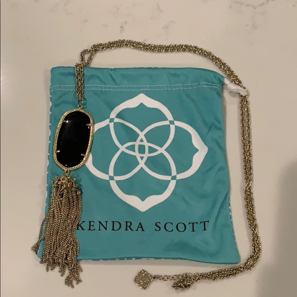 Kendra Scott Rayne Necklace - Black